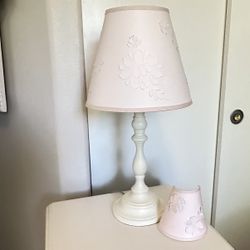 Pottery Barn Kids Lamp and Shade With Free Nightlight