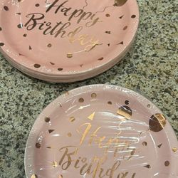 Happy Birthday Tableware Set