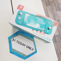 Nintendo Switch Lite Gaming Console- 90 DAY WARRANTY - $1 DOWN - NO CREDIT NEEDED 