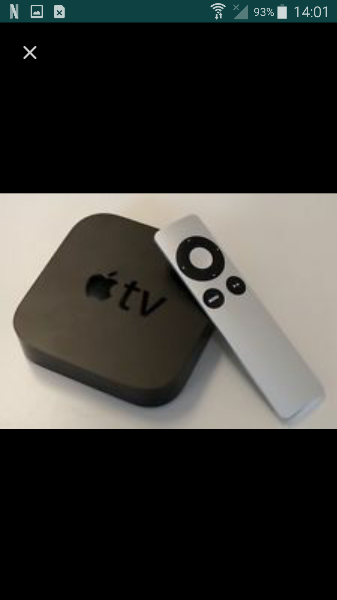 Apple TV in excellent condition must pick up today comes with everything you need all fours and remote clean ESN