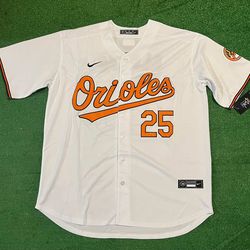 Baltimore Orioles Pete Alonso White Jersey