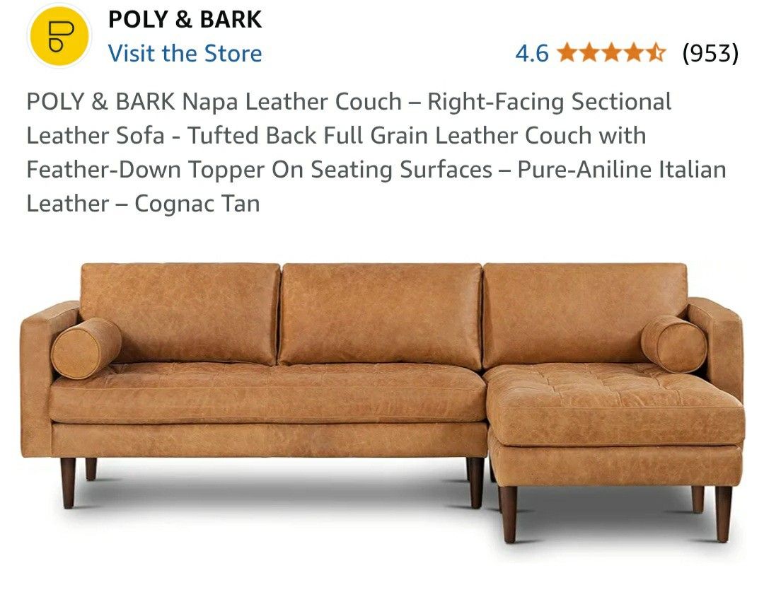 Modern Leather Sofa
