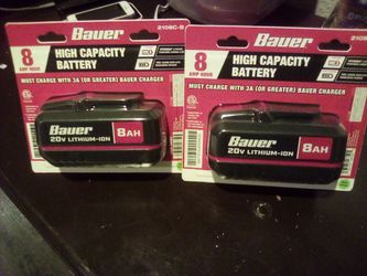 BAUER BATTERY HIGH CAPACITY