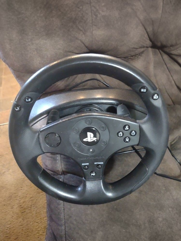 PS3/PS4 Gaming Steering Wheel And Pedals 
