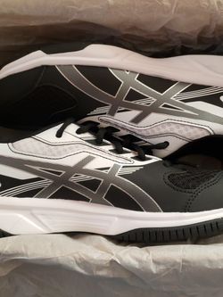 Asics women's Black And White Shoes
