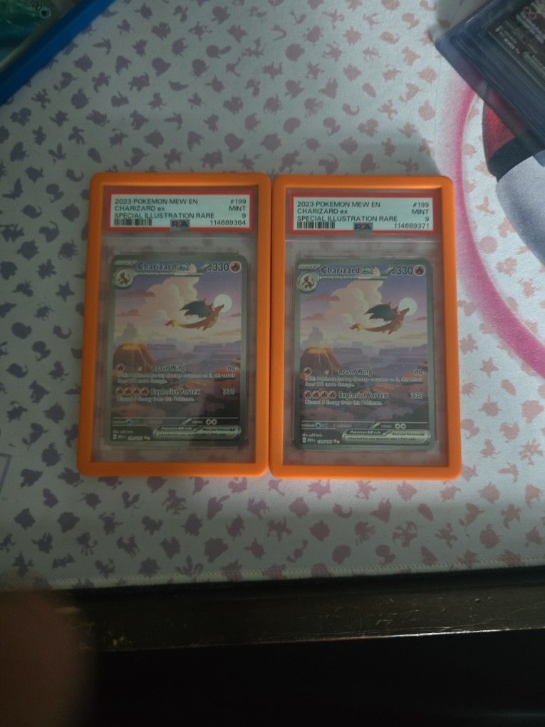 151 Charizard Ex Sir Psa 9