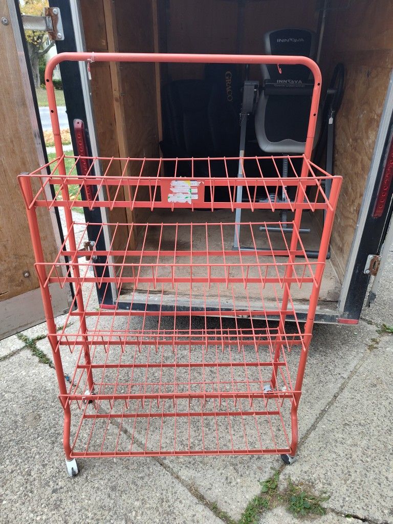 Rolling Vending Rack