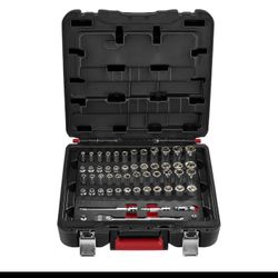 Icon 1/4 In Drive SAE and Metric Modular General Service 48 Piece Socket Set Brand New