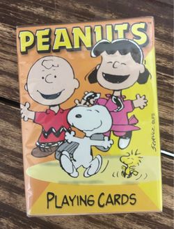 Peanuts Playing Cards - NEW ! Vintage Sealed! See description.