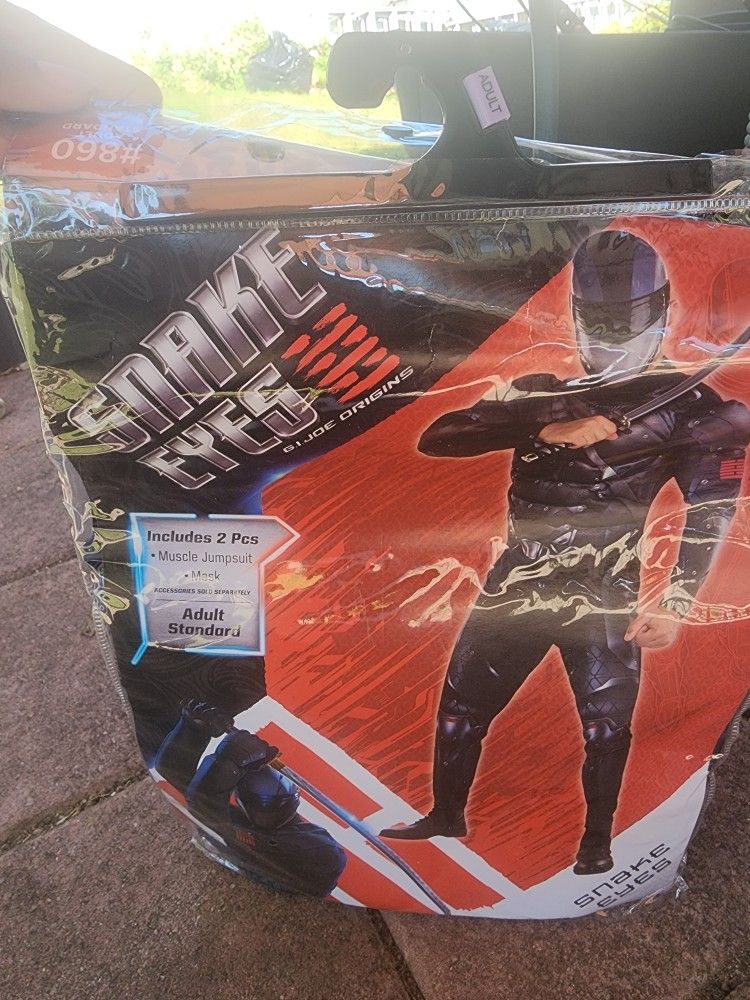 Snake Eyes Cosplay Costume