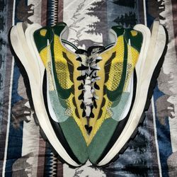 Nike Sacai Green And Yellow Size 13