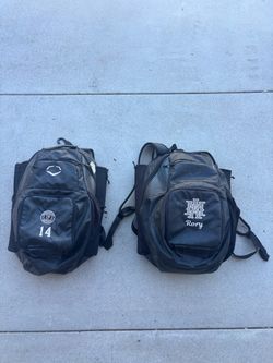 Evoshield softball backpacks