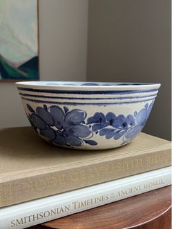 Large Handcrafted Accent Bowl ( firm on price )