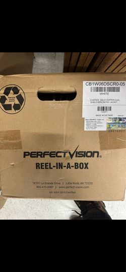 1000 ft white coax box