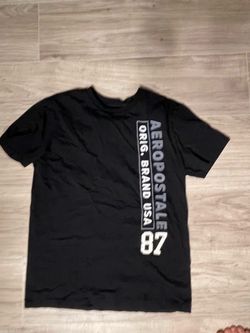 Aeropostale Black Graphic T-Shirt