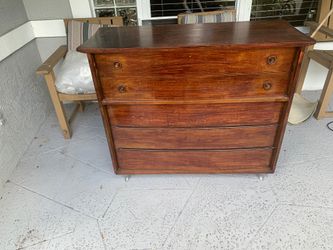 Five drawer vanity