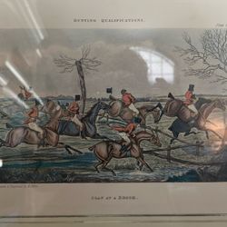 English Fox Hunting Prints-Vintage
