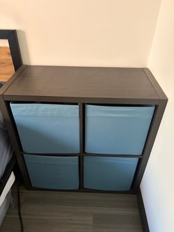 IKEA Kallax Shelf Unit and Boxes