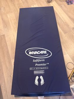 Invacare Softform Premier Pressure Relief Hospital Bed Mattress - Clean