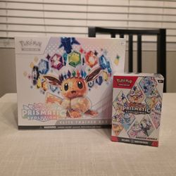 Prismatic Evolution ETB + Booster Bundle
