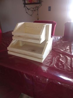 Frutero de madera