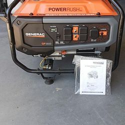 Generac gp3600 portable generator