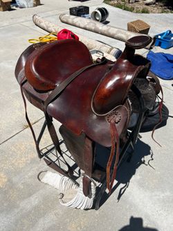 Western Horse saddle