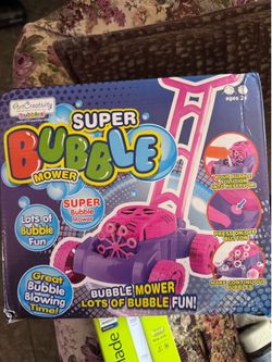 Kids Bubble Mower Toy