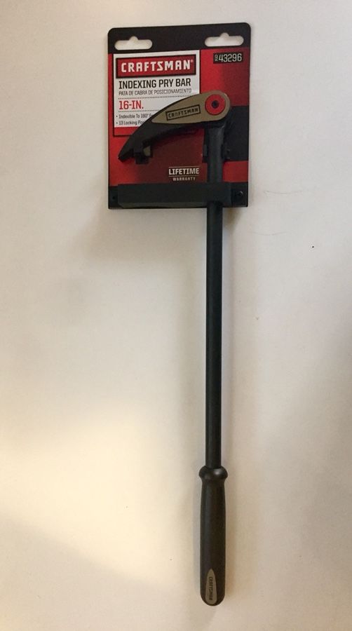 Craftsman 16-In. Locking Pry Bar New