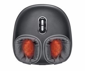Heat foot massager