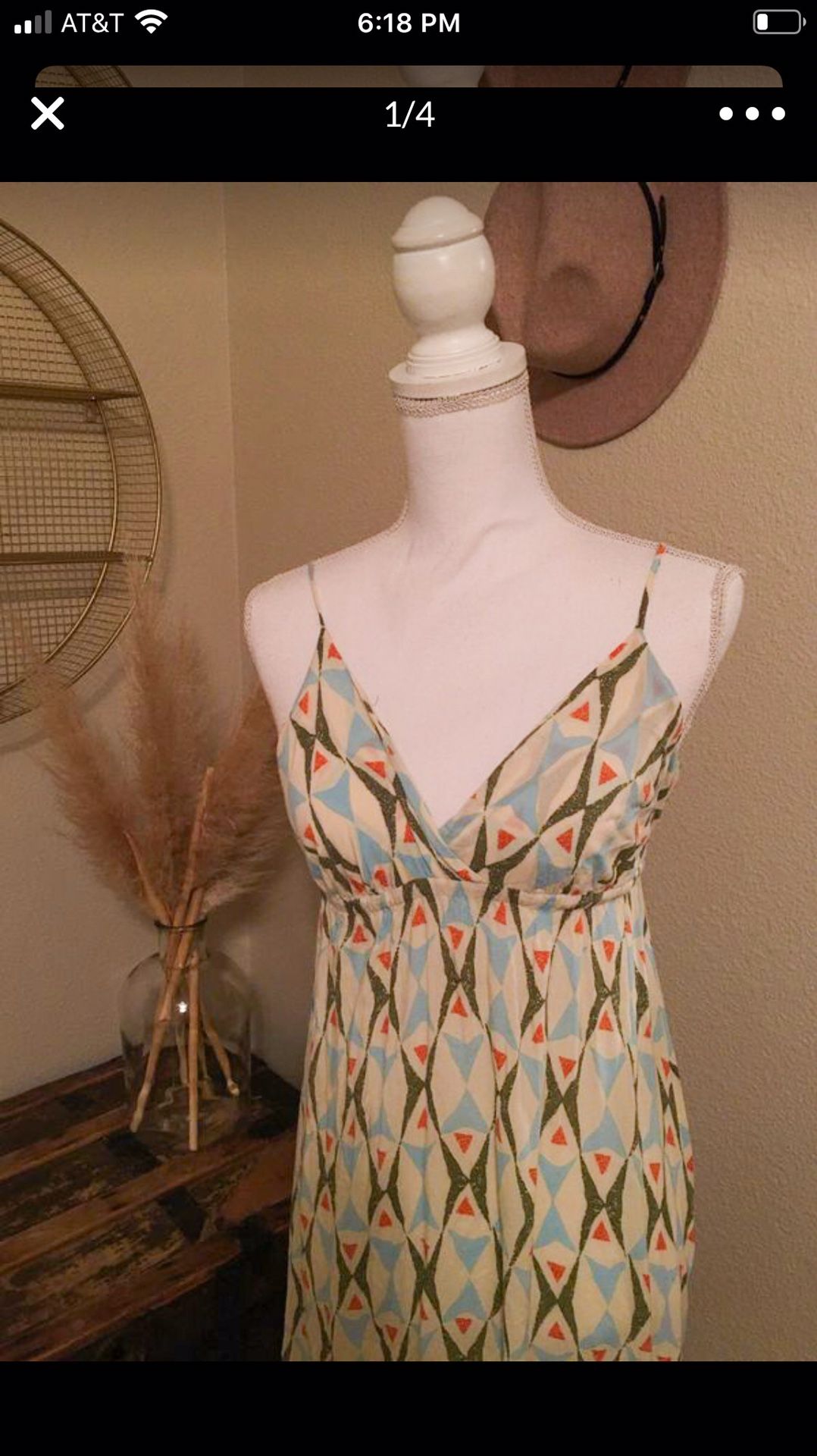 QUICKSILVER SUMMER MAXI DRESS