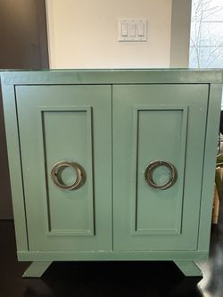 Green Cabinet - Storage, Wine, Coffee Cabinet