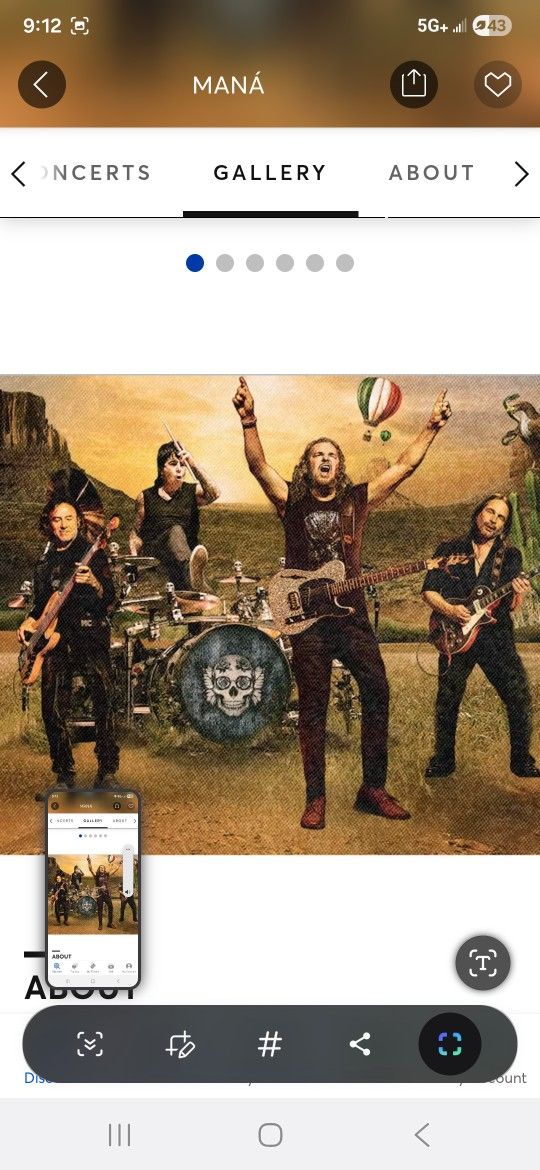 Mana Tickets Sat Oct 12 