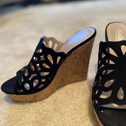 Charles Jourdan Wedges From Nordstrom’s Size 8.5- Great Condtion!