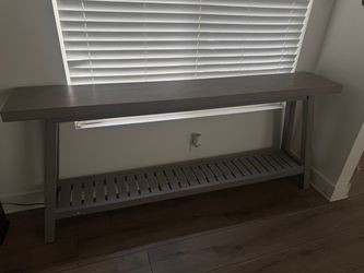 70’ console table entryway table