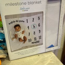 Baby Milestone Blanket