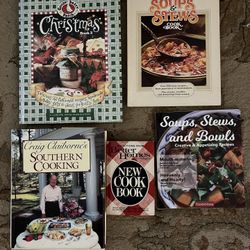 Collection of 5 Cookbooks 