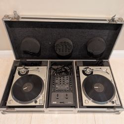 Techniques 1200s With Rane Mixer