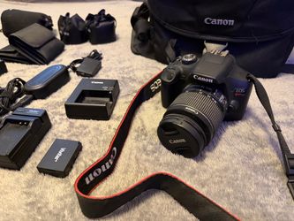 Canon EOS Rebel T7 and Accessories Bundle