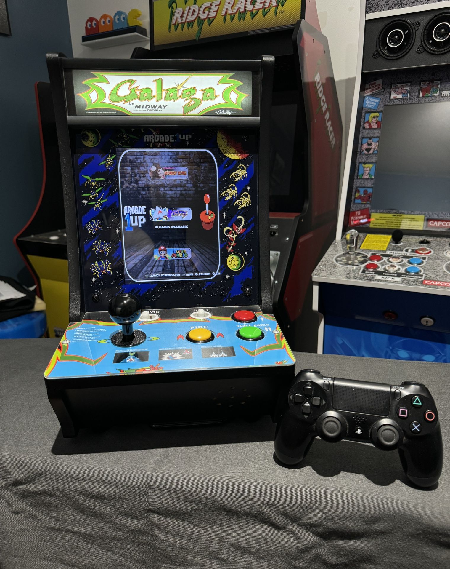 Arcade1up Galaga Counter-Cade Portable & Modded!