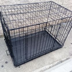 Black Metal Dog Crate For Sale