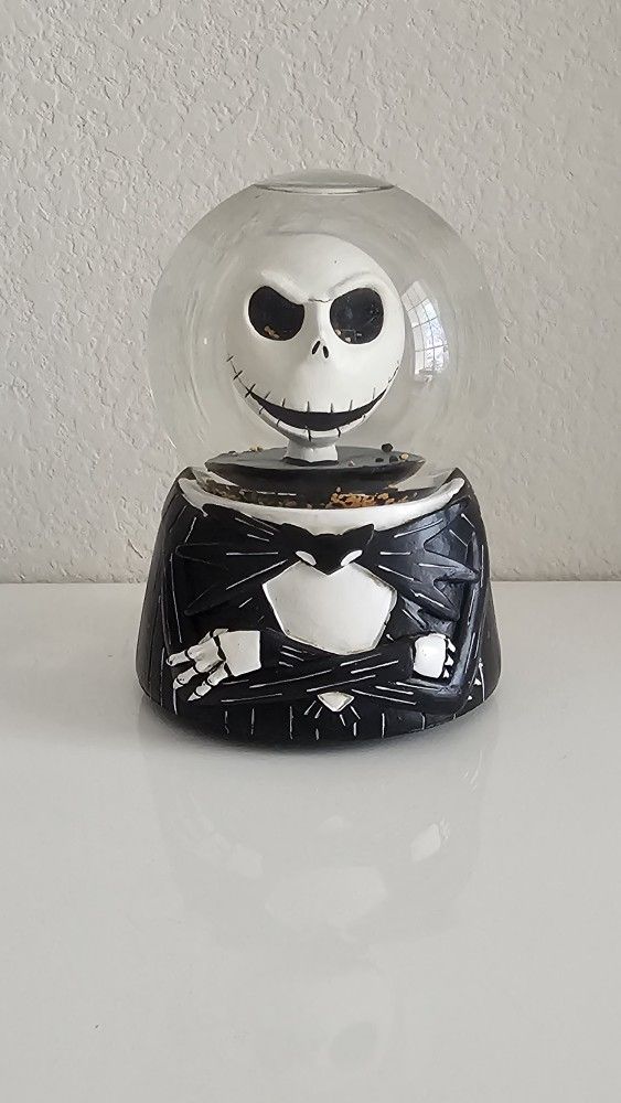 Nightmare Before Christmas Jack Skellington SnoMotion Musical Globe Snowglobe