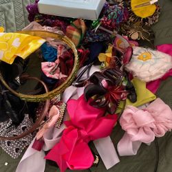 Girl Hair Bows And Clips 