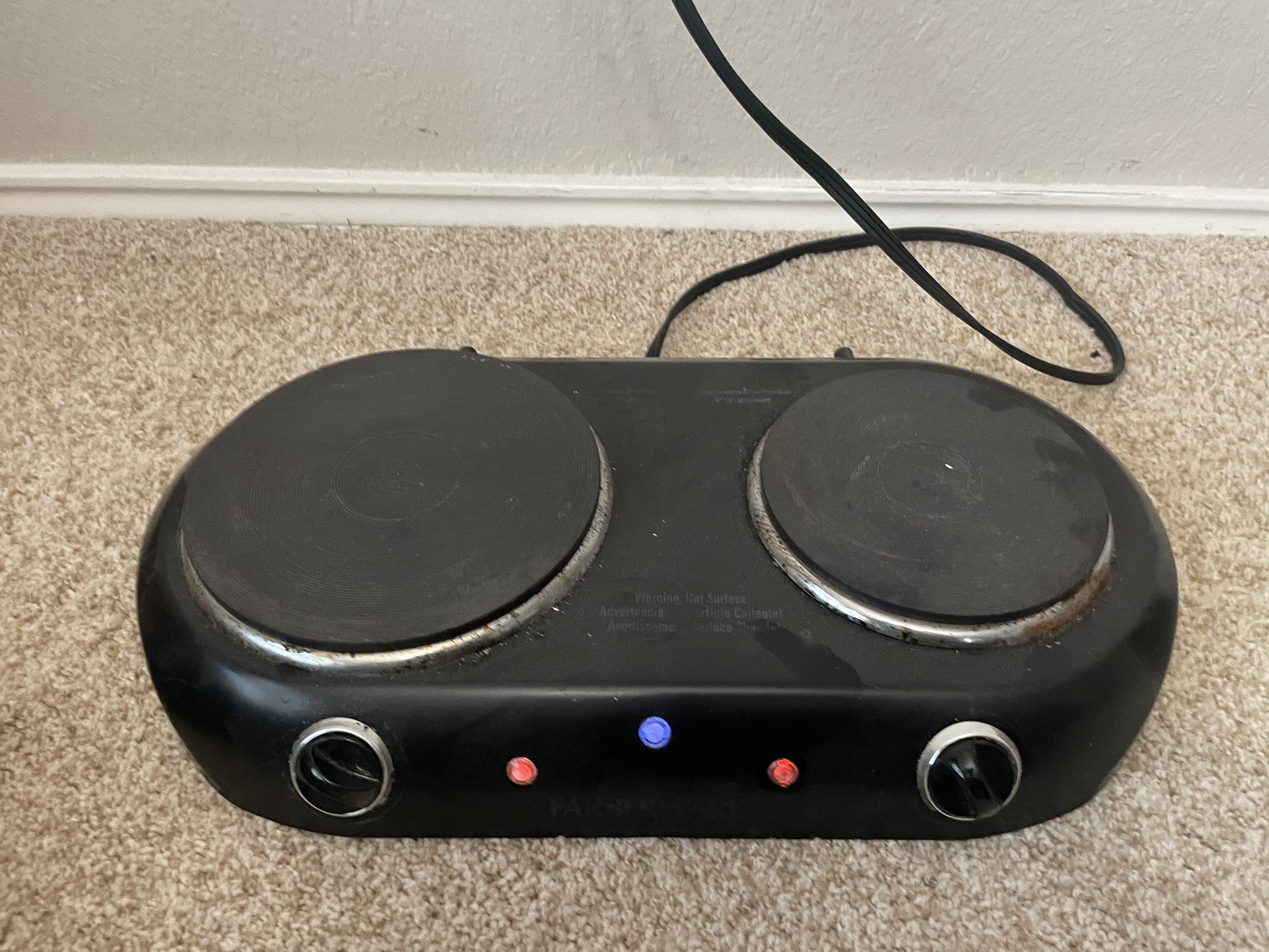 Firmware Double Burner Stove Top
