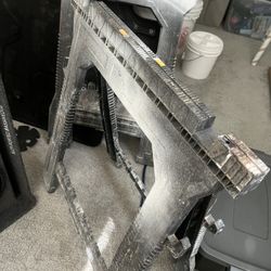 Two Saw Horses