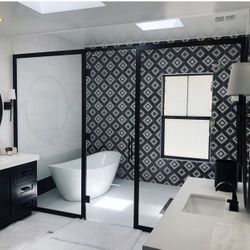 Custom glass doors