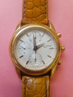 Vintage 1990s Frederique Constant Automatic Chronograph - Ref. FC-392 - Swiss Luxury
