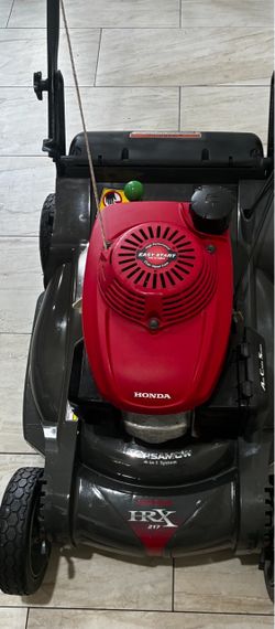 Honda lawnmower hrx 217  self propelled rwd