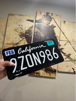 License plate wrap