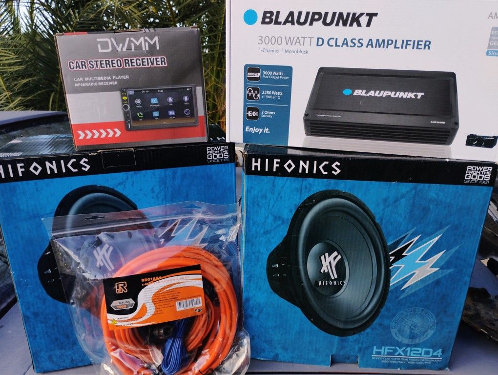 Car Audio Equipment 10 12 15 Amps Wire Kit